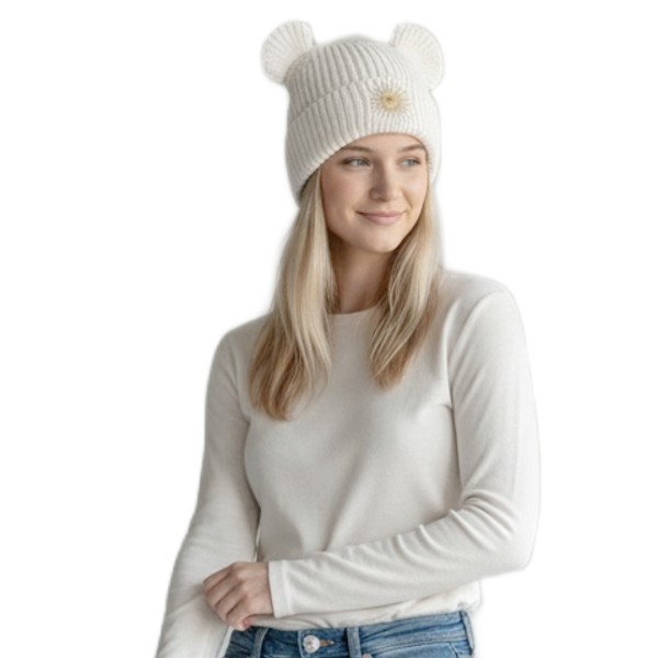 Gorro Tejido con Orejas y Sol de Mayo DTF - Imagen 4