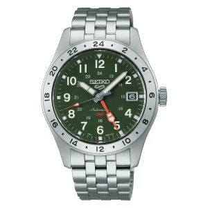 Seiko 5 Sports Field GMT Esfera Caqui HDB001K1