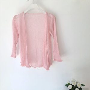 Chaqueta mágica rosa bebé