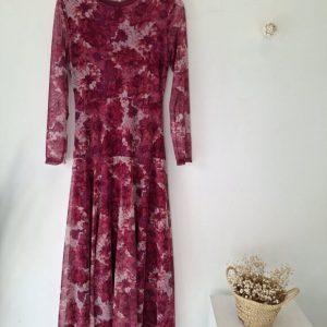 Vestido Carolina fucsia