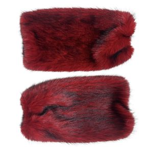 Polaina de Piel Fa. 26 – Rojo y Negro
