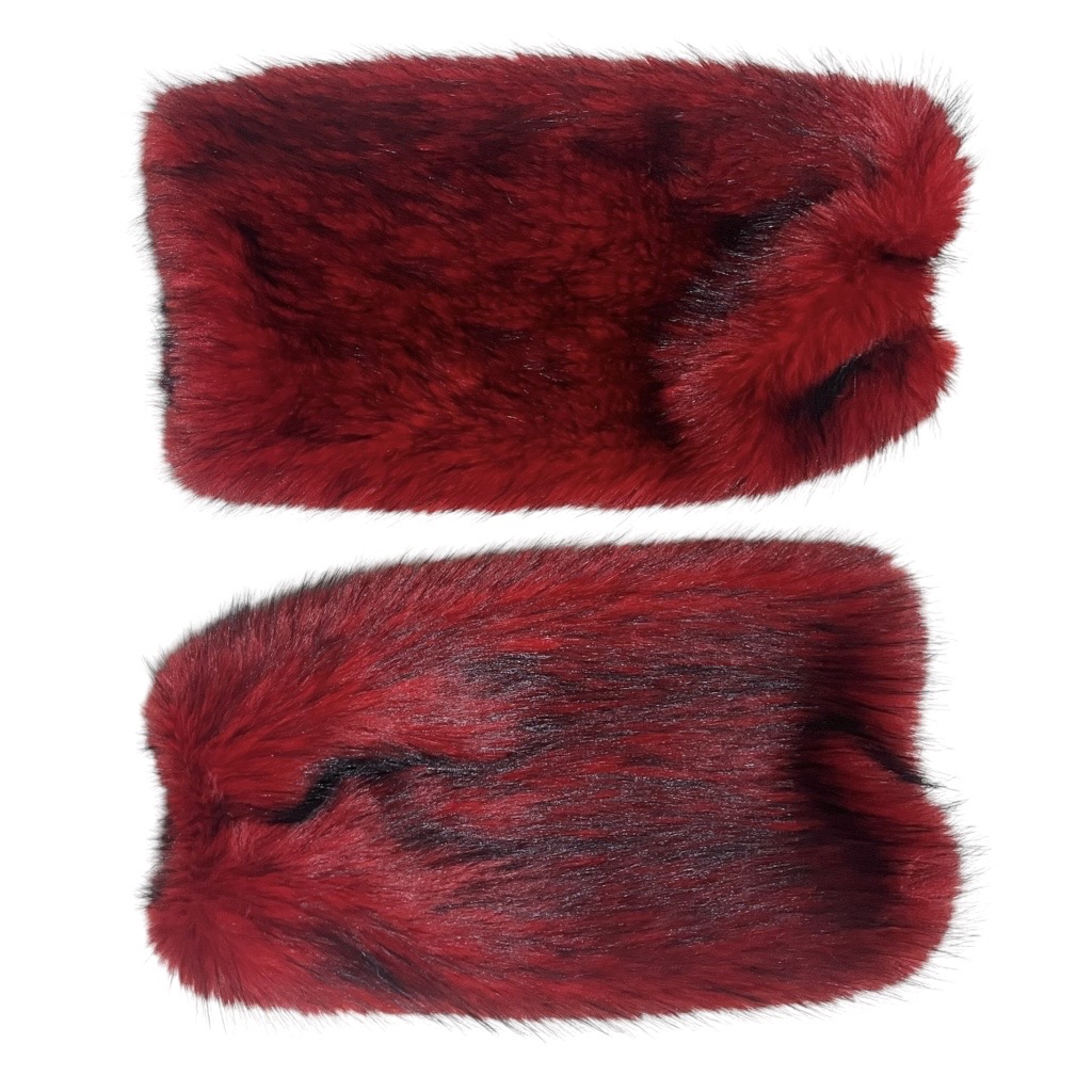 Polaina de Piel Fa. 26 – Rojo y Negro