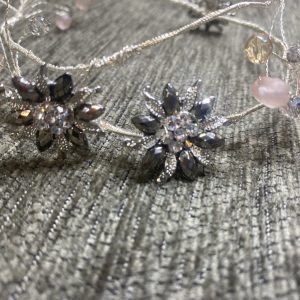 Prendido especial para novia para trenza o moño