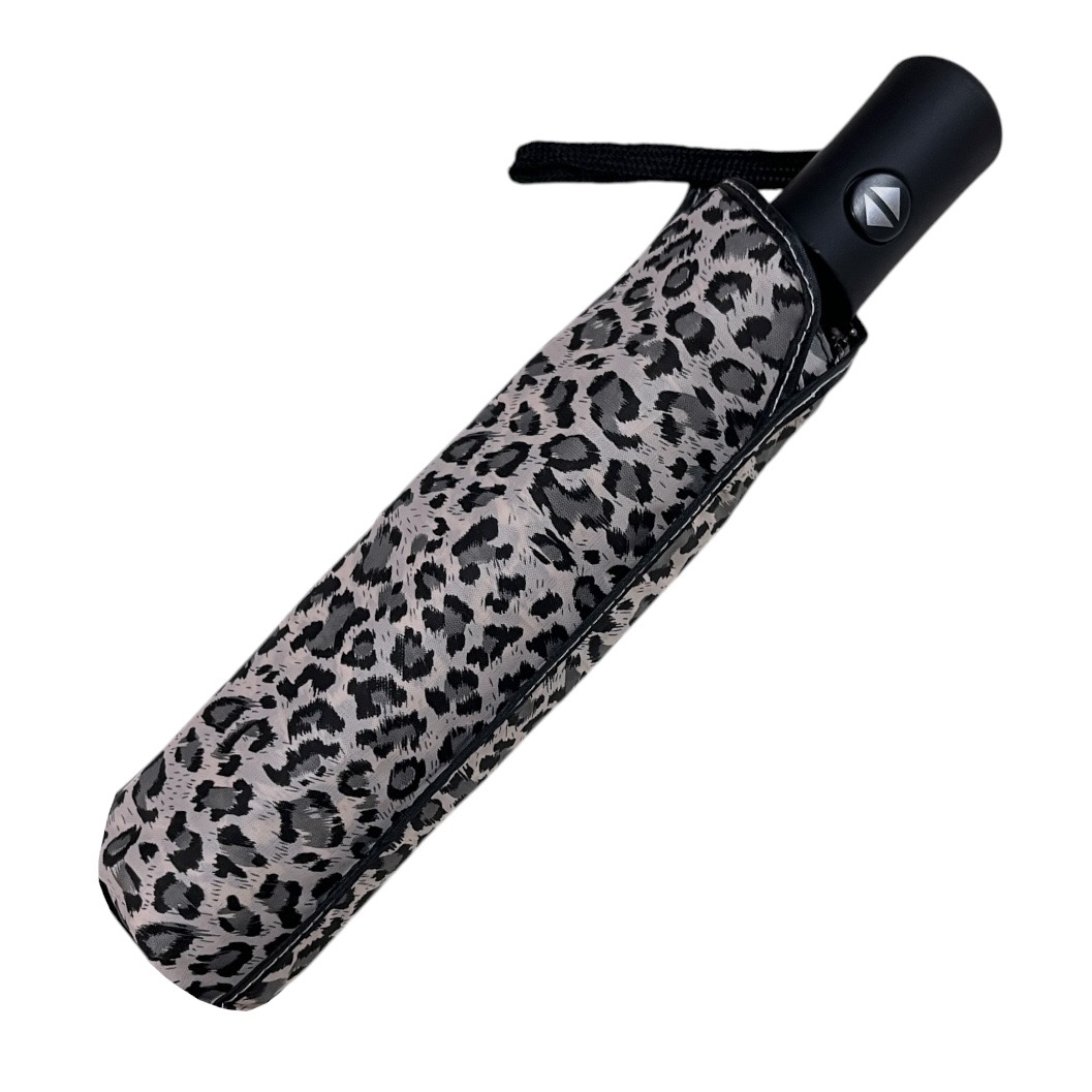 Paraguas de Cartera Da. 241249 Animal – Rosa/Gris - Imagen 2