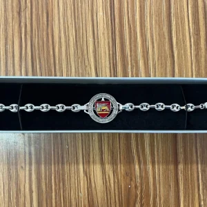 Pulsera de banderas plata de ley, en multiples capas y alta calidad JFC