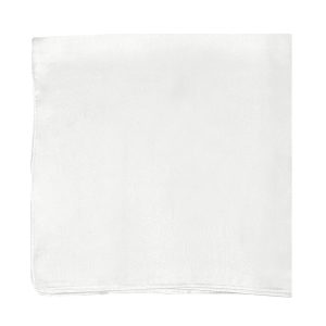 Pañuelo Simil Seda Da. Liso – Blanco