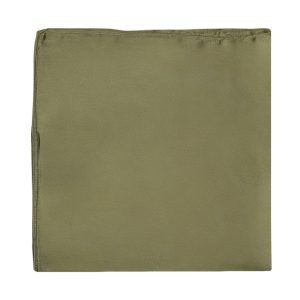 Pañuelo Simil Seda Da. Liso – Oliva