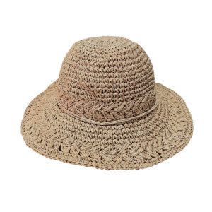 Sombrero Simil Rafia Ca. Y2156-15 – Camel