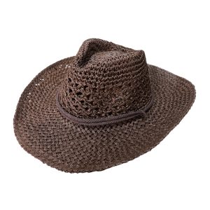 Sombrero Simil Rafia Ca. Y1873-16 Chocolate