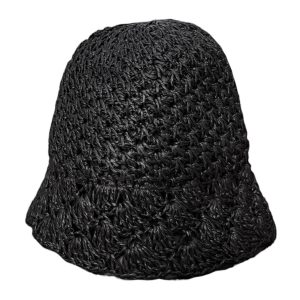 Piluso Tejido Simil Rafia Ca. Y2378-12 Negro