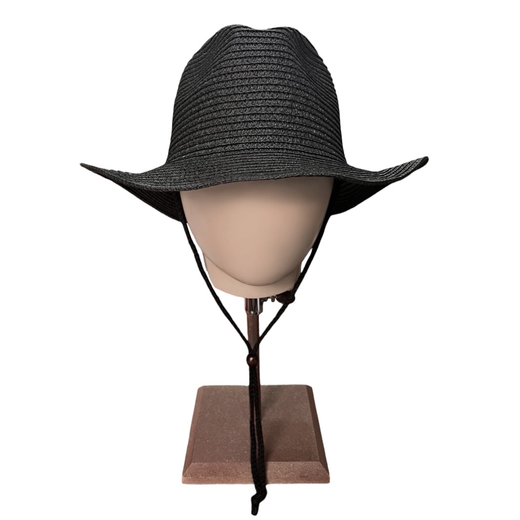 Sombrero Simil Rafia Ca. Y-1860-12 Negro - Imagen 3