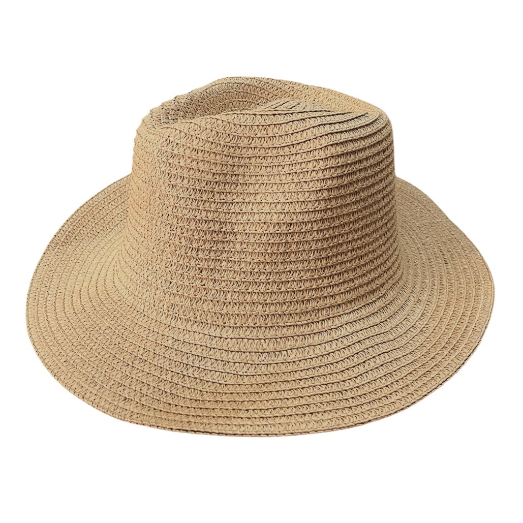 Sombrero Simil Rafia Ca. Y-1860-15 Camel
