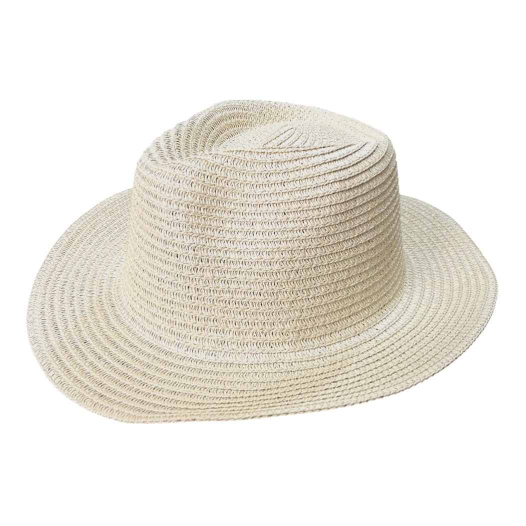 Sombrero Simil Rafia Ca. Y-1860-14 Beige - Imagen 2