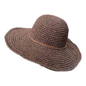 Capelina Simil Rafia Ca. Y2381-16 Chocolate