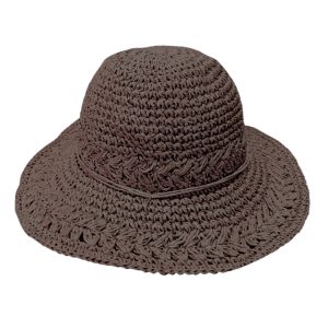 Sombrero Simil Rafia Ca. Y2156-16 Chocolate