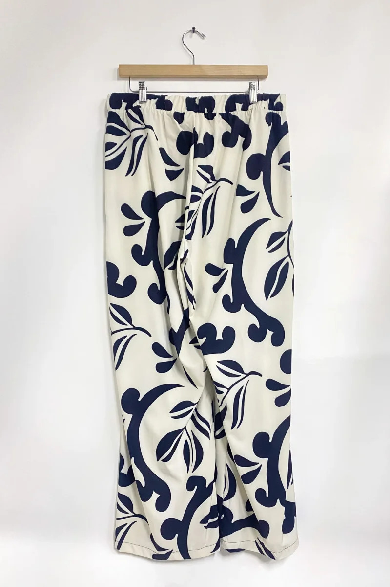 Pantalón de Vestir Curvy Recto Estampado - Imagen 3