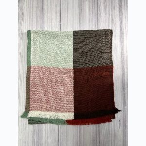 Bufandon Plus FA. 25 – Cuadros – Verde