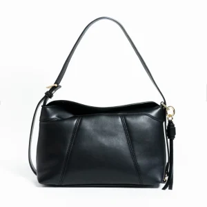 Bolsa Lisa Básica Hombro Negra