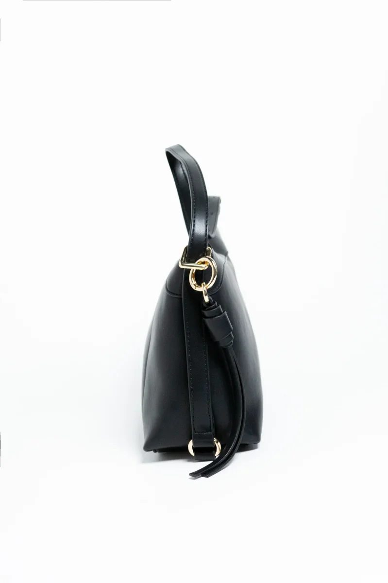 Bolsa Lisa Básica Hombro Negra - Imagen 4