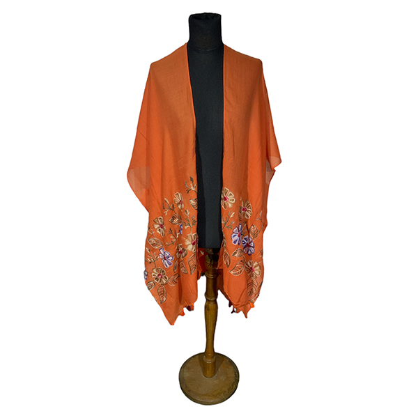 Kimono FA. EC-131-B. Naranja. - Imagen 3