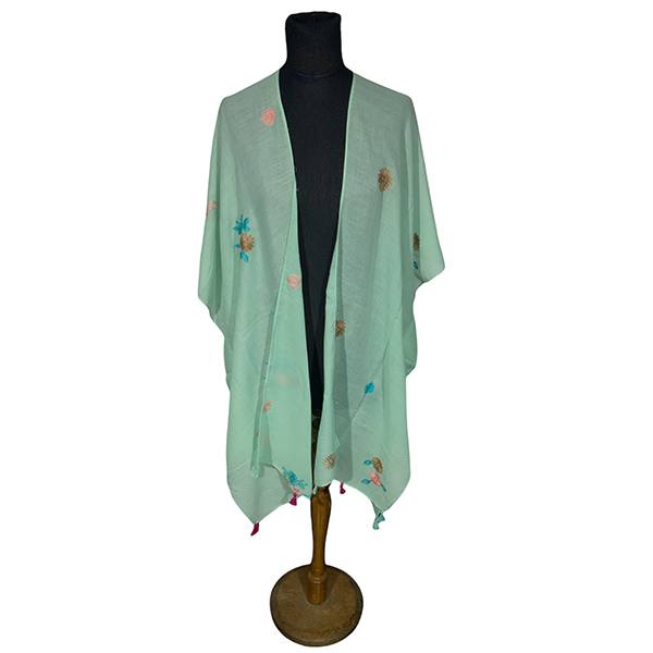 Kimono FA. EC-139-C. Aqua - Imagen 3