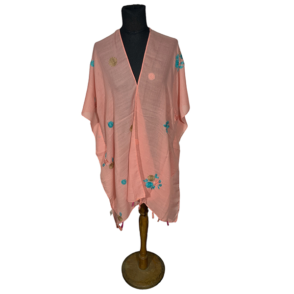 Kimono FA. EC-139-D. Salmón