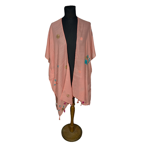 Kimono FA. EC-139-D. Salmón - Imagen 3
