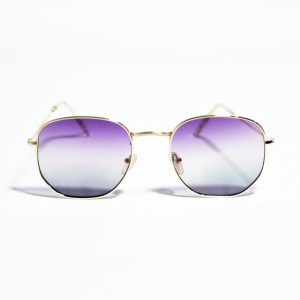 Lente de sol degradado morado