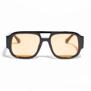 Lentes de Sol con Armazón Grueso Café para Mujer