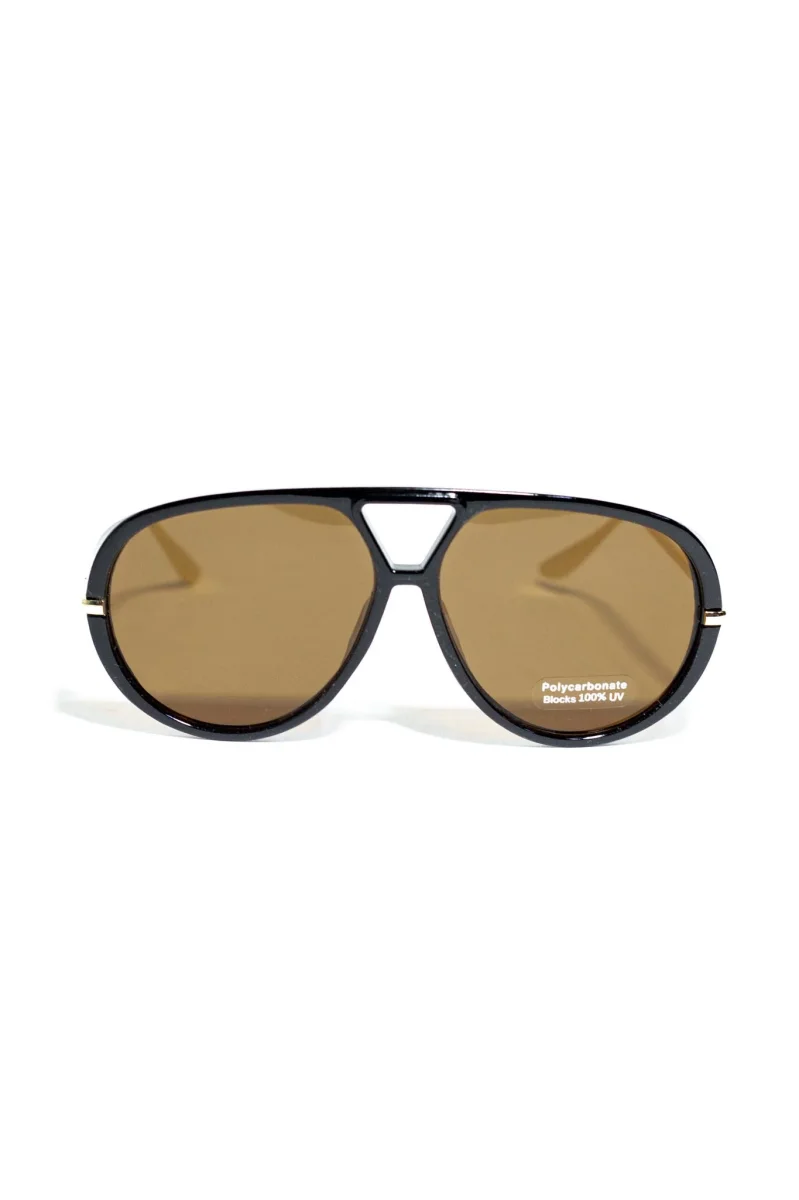 Lentes Aviador Gruesos Moka para Mujer