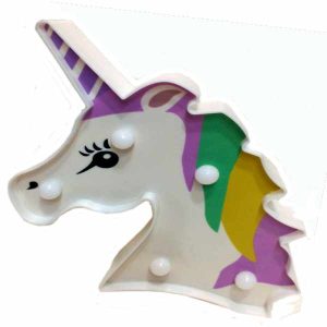Lampara CH. AGU-6717. Unicornio.