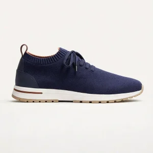 Light Navy Active Knit Sneaker