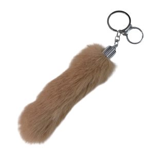 Llavero Peludo ZP650-14B Beige