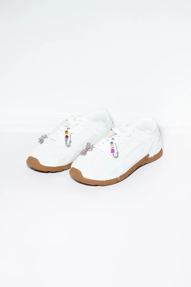 Tenis Estilo Miu Miu Blancos Plus-Friendly Casual Chic Fashion - Imagen 3