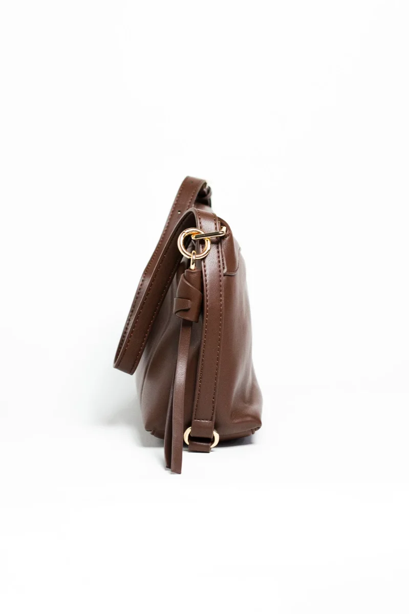 Bolsa Lisa Básica Café Chocolate - Imagen 3