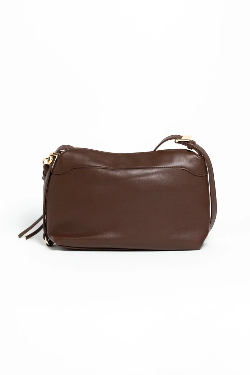 Bolsa Lisa Básica Café Chocolate - Imagen 5