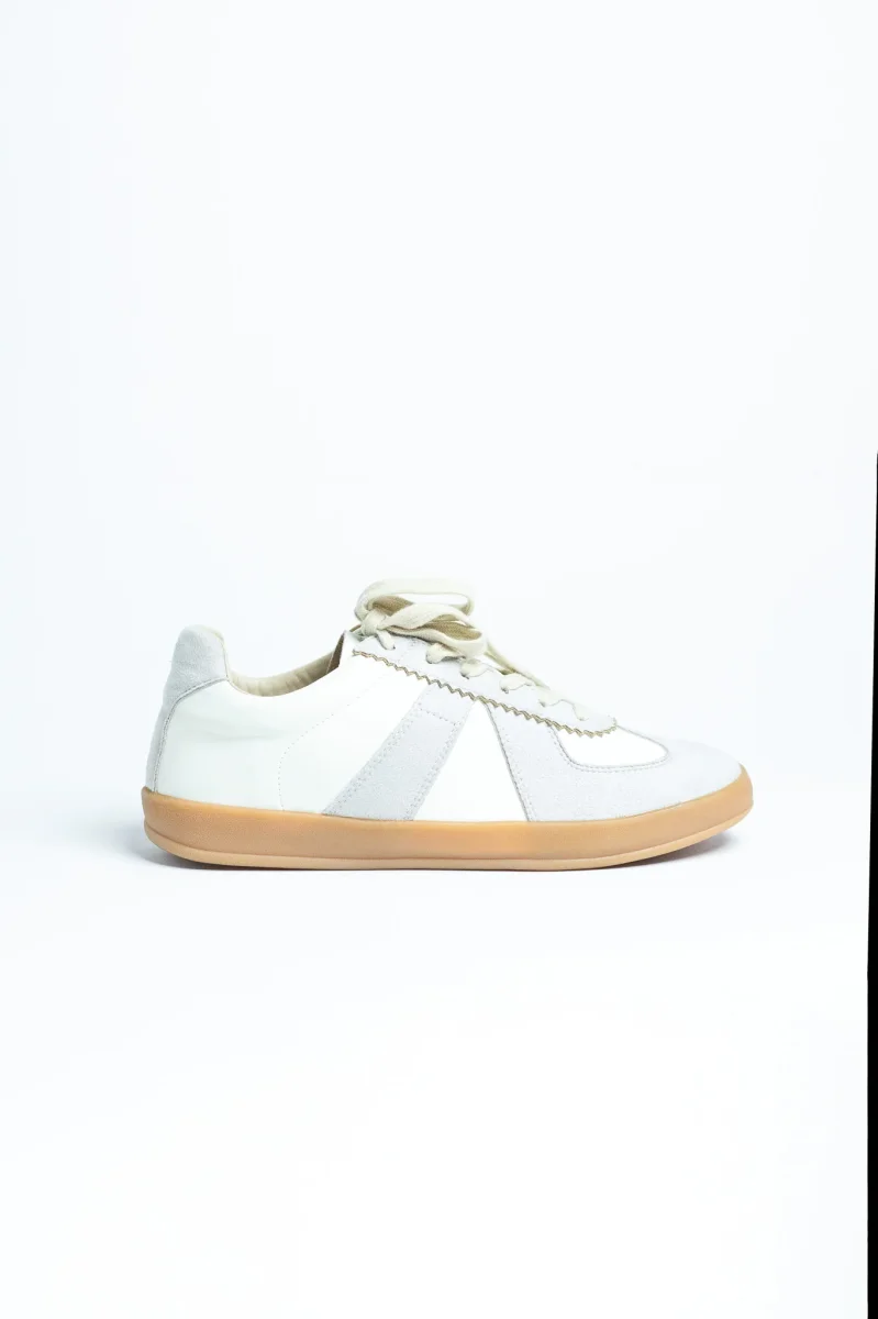 Tenis retro white grey - Imagen 3