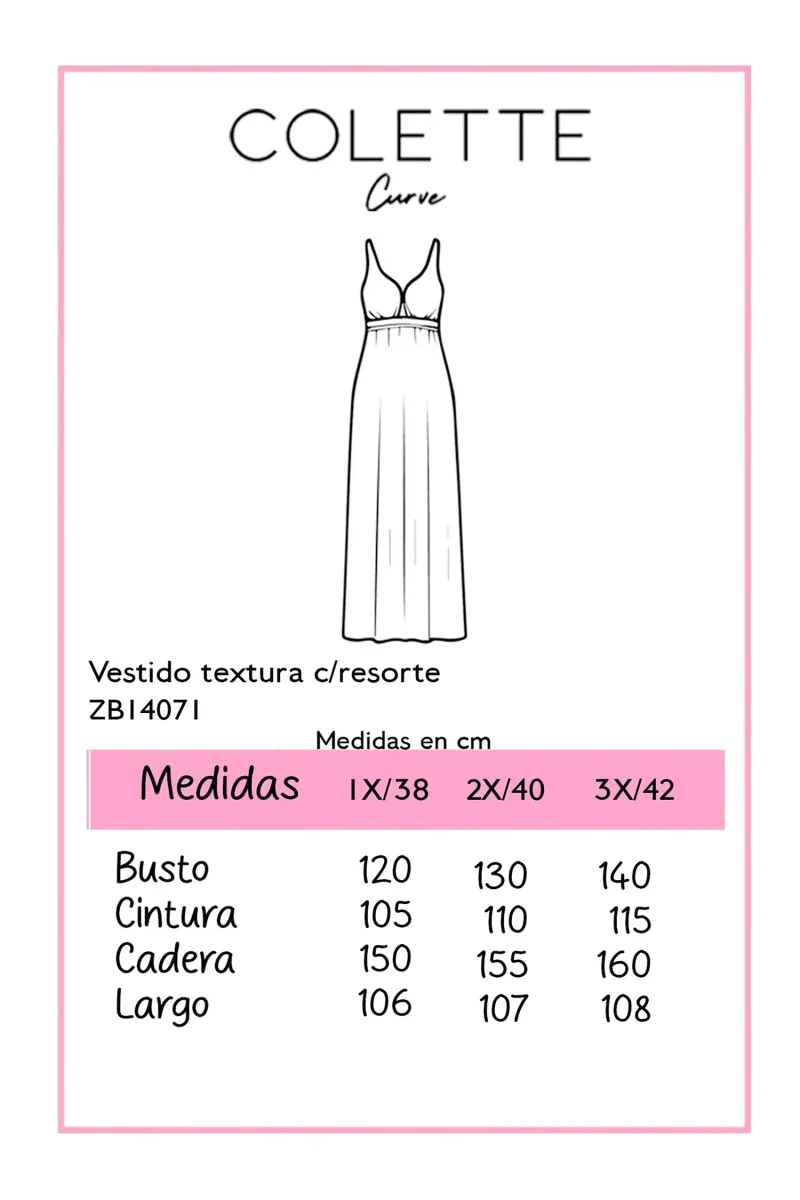 Vestido Curvy Midi Rosa Palo Tirantes Lazo Frente - Imagen 3