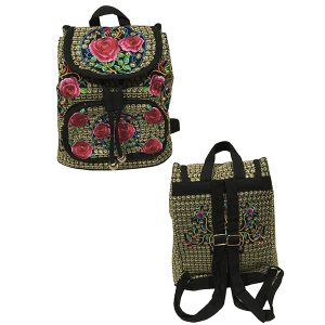 Mochila CH. AGU-6700-Doble Rosas Rojas