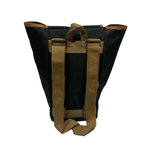 Mochila Bolso Matero – B. AM. Negro - Imagen 4