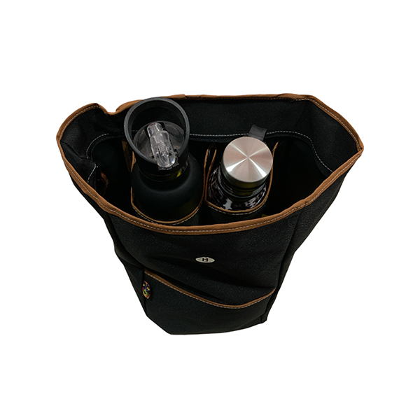 Mochila Bolso Matero – B. AM. Negro - Imagen 6