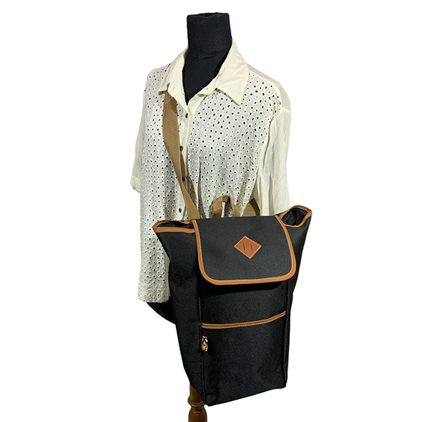 Mochila Bolso Matero – B. AM. Negro - Imagen 7
