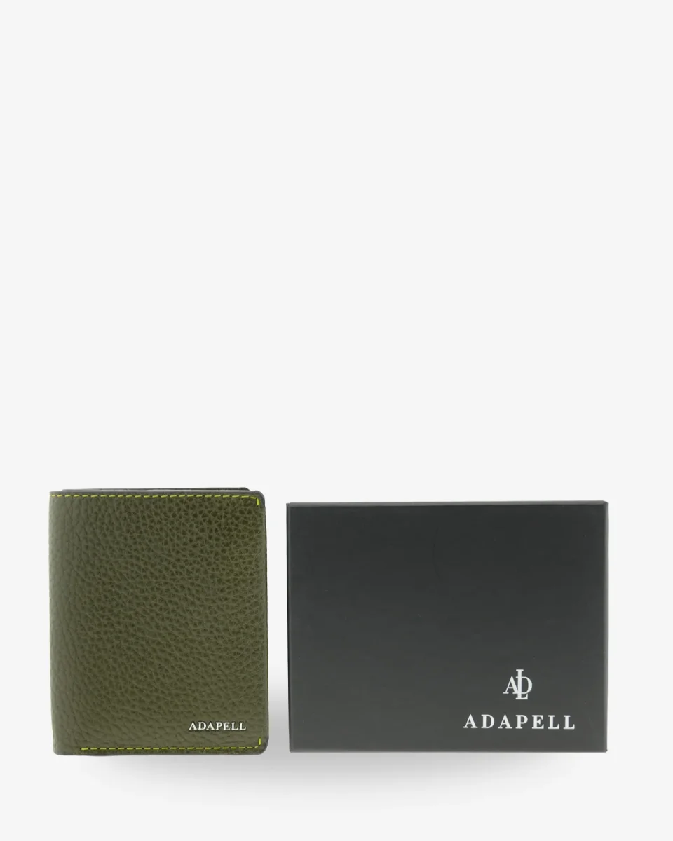 Nexo — Cartera vertical de piel con RFID - Imagen 7