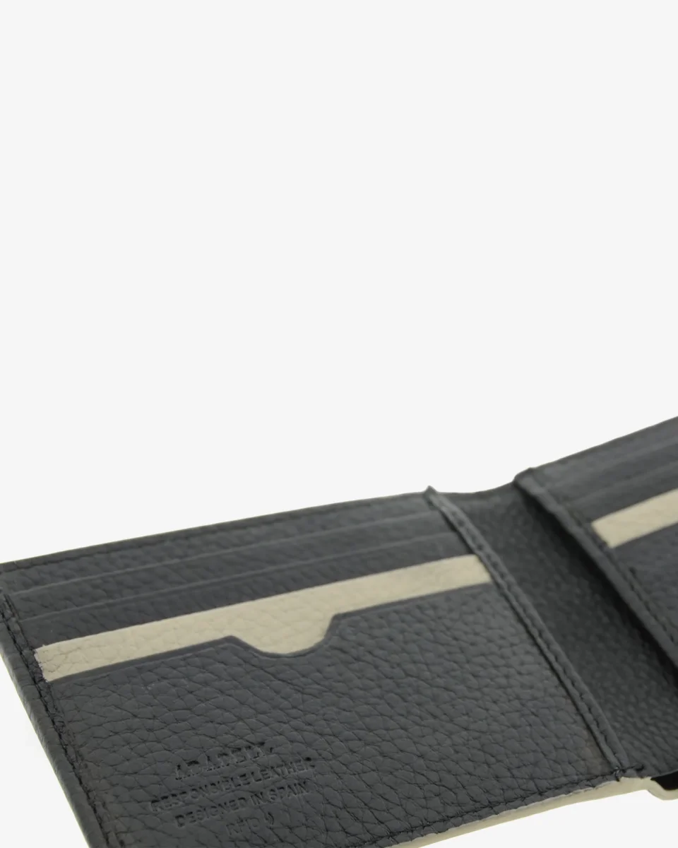 Nexo — Cartera de hombre horizontal con monedero exterior y RFID - Imagen 7
