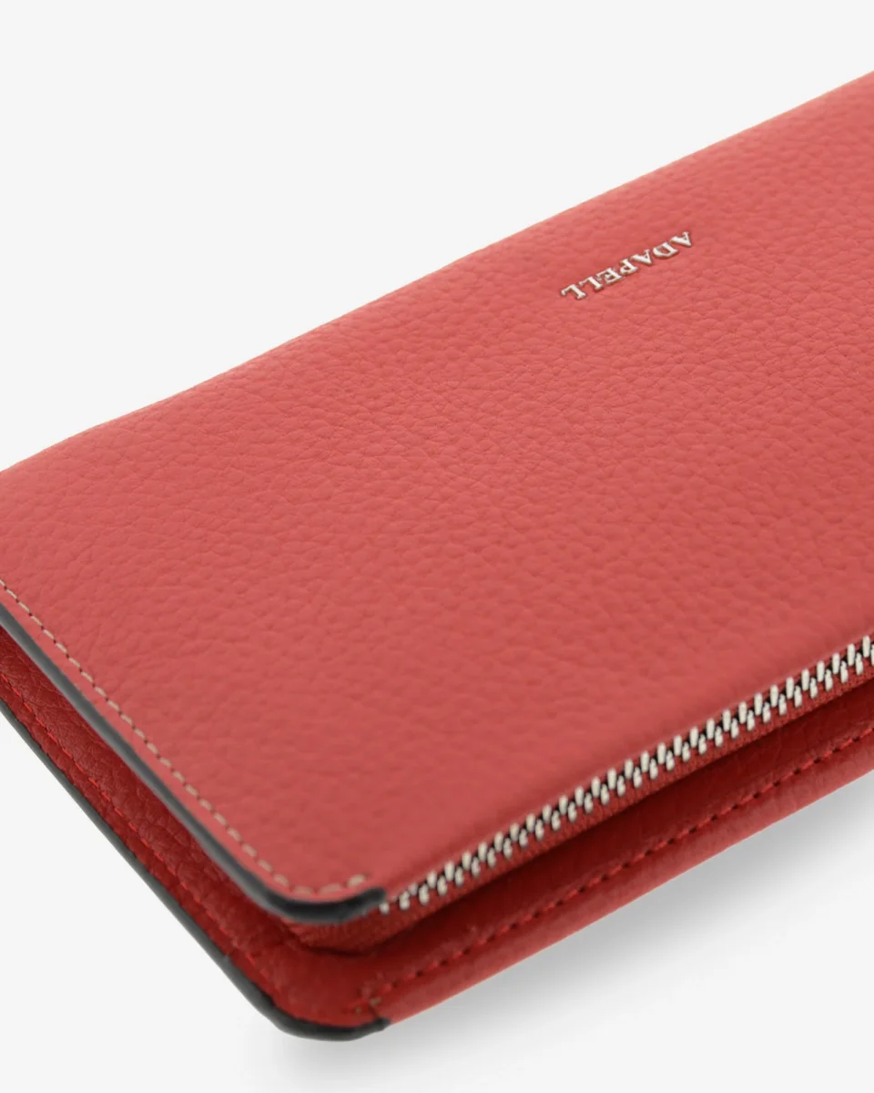 Nexo — Cartera grande de piel con cremallera y RFID - Imagen 7