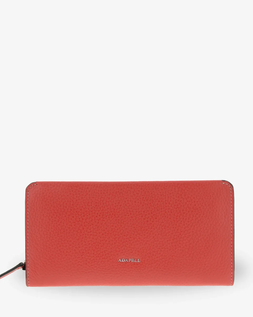 Nexo — Cartera grande de piel con cremallera y RFID - Imagen 4