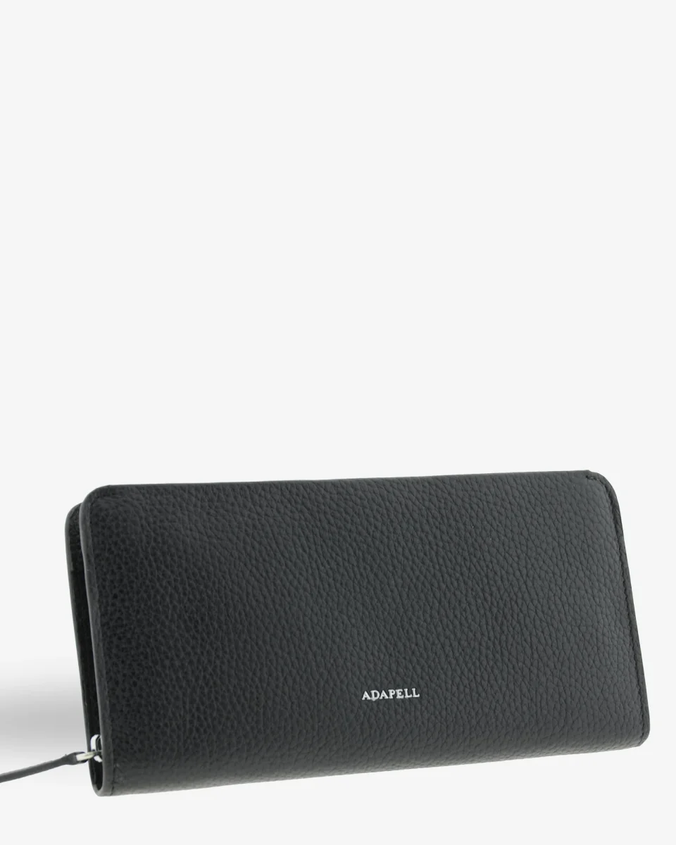 Nexo — Cartera grande de piel con cremallera y RFID - Imagen 8
