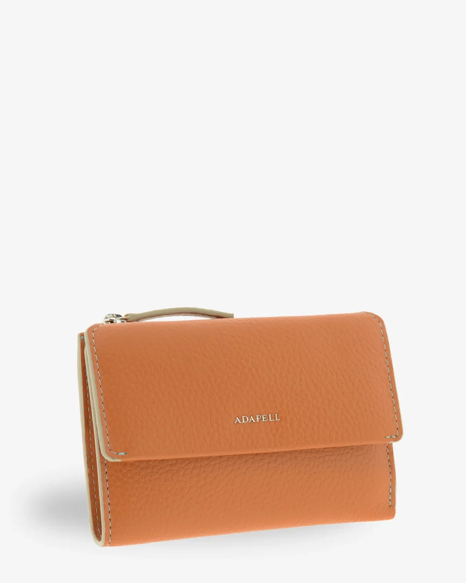 Nexo — Cartera de piel con monedero exterior y RFID