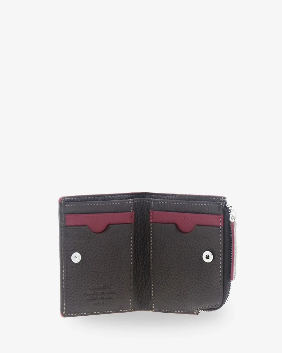 Nexo — Cartera pequeña y fina de piel con RFID - Imagen 9