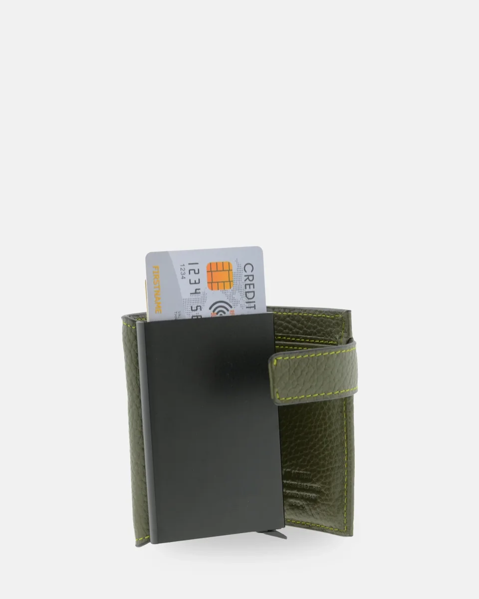 Nexo — Tarjetero automático de piel con RFID - Imagen 6